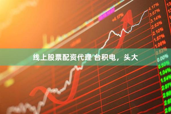 线上股票配资代理 台积电，头大